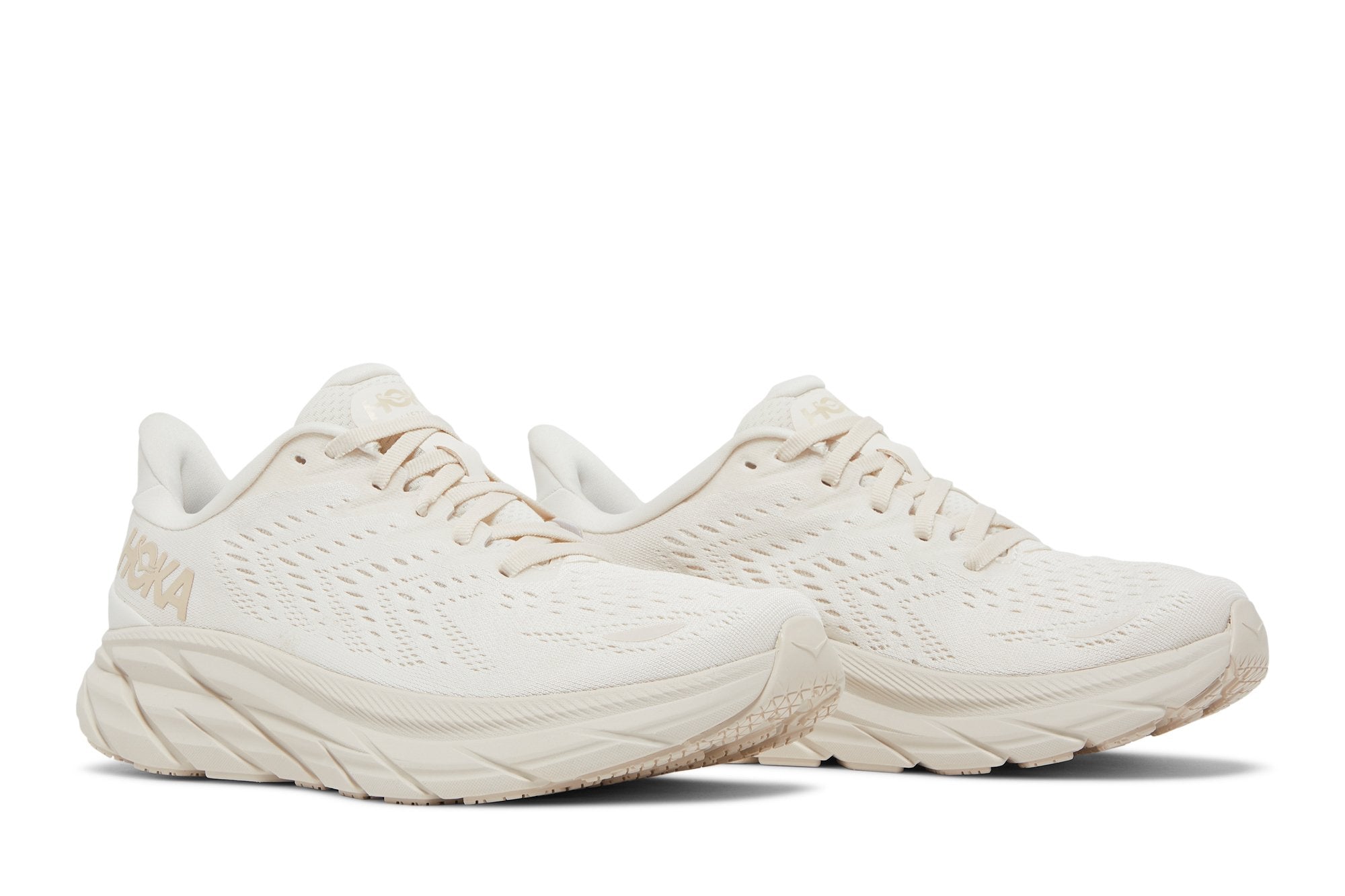 Women's Hoka One One Clifton 8 - Eggnog Shifting Sand ()