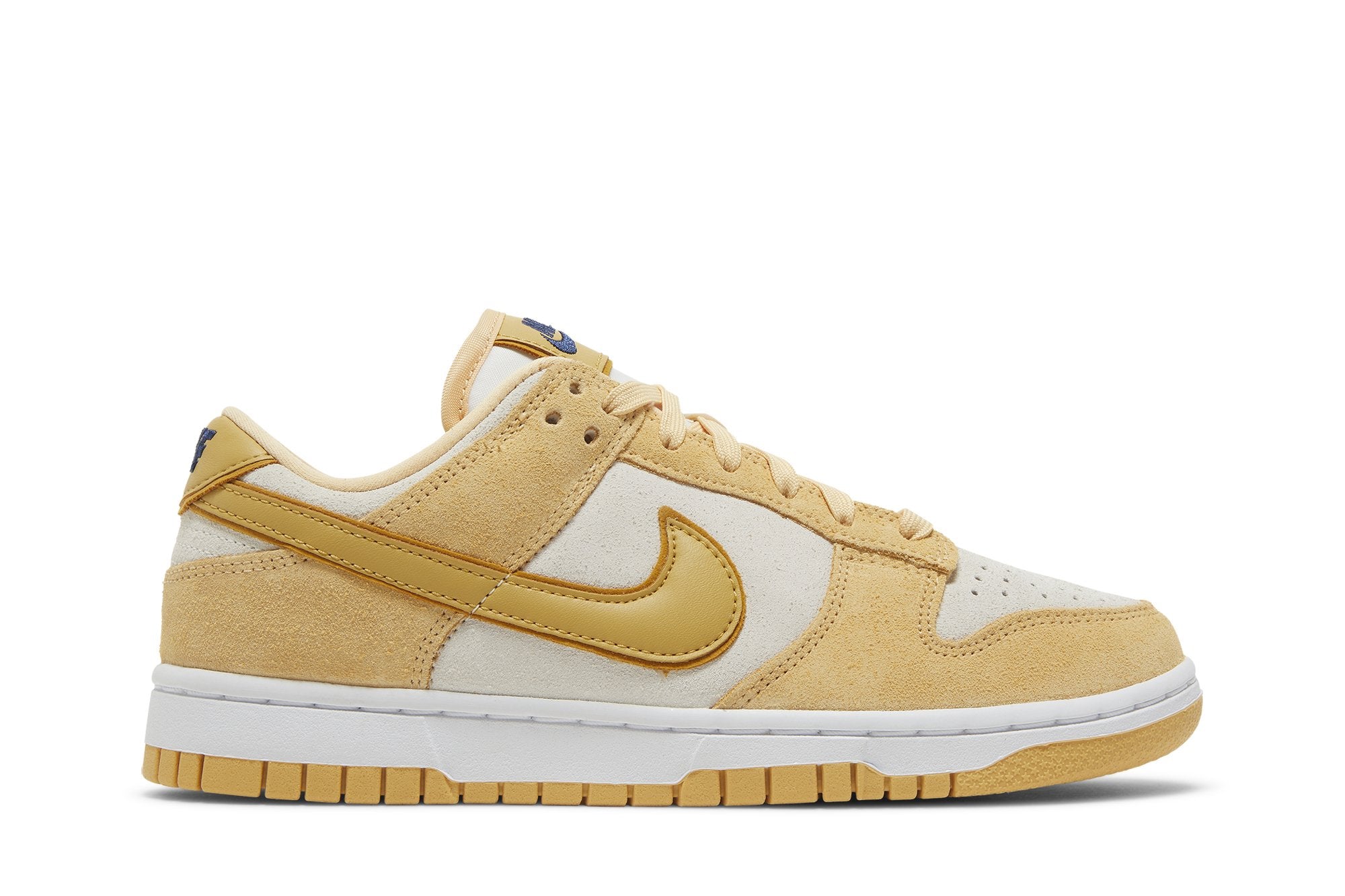 Women's Nike Dunk Low LX - Gold Suede