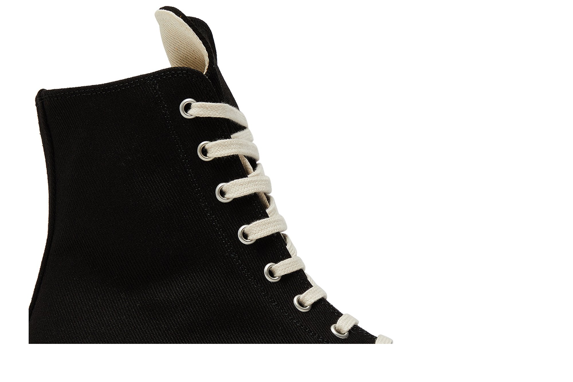 Women's Rick Owens DRKSHDW Luxor Double Bumper High - Black Milk ()