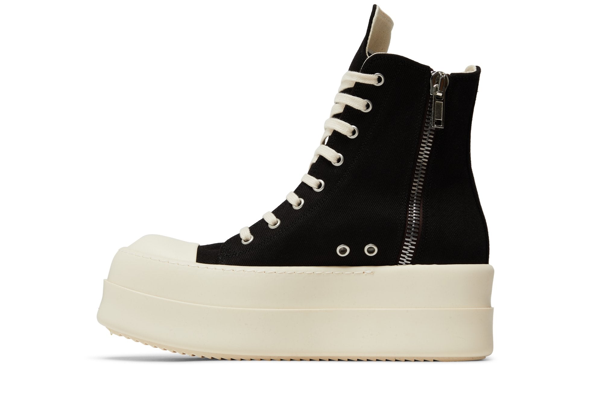 Women's Rick Owens DRKSHDW Luxor Double Bumper High - Black Milk ()