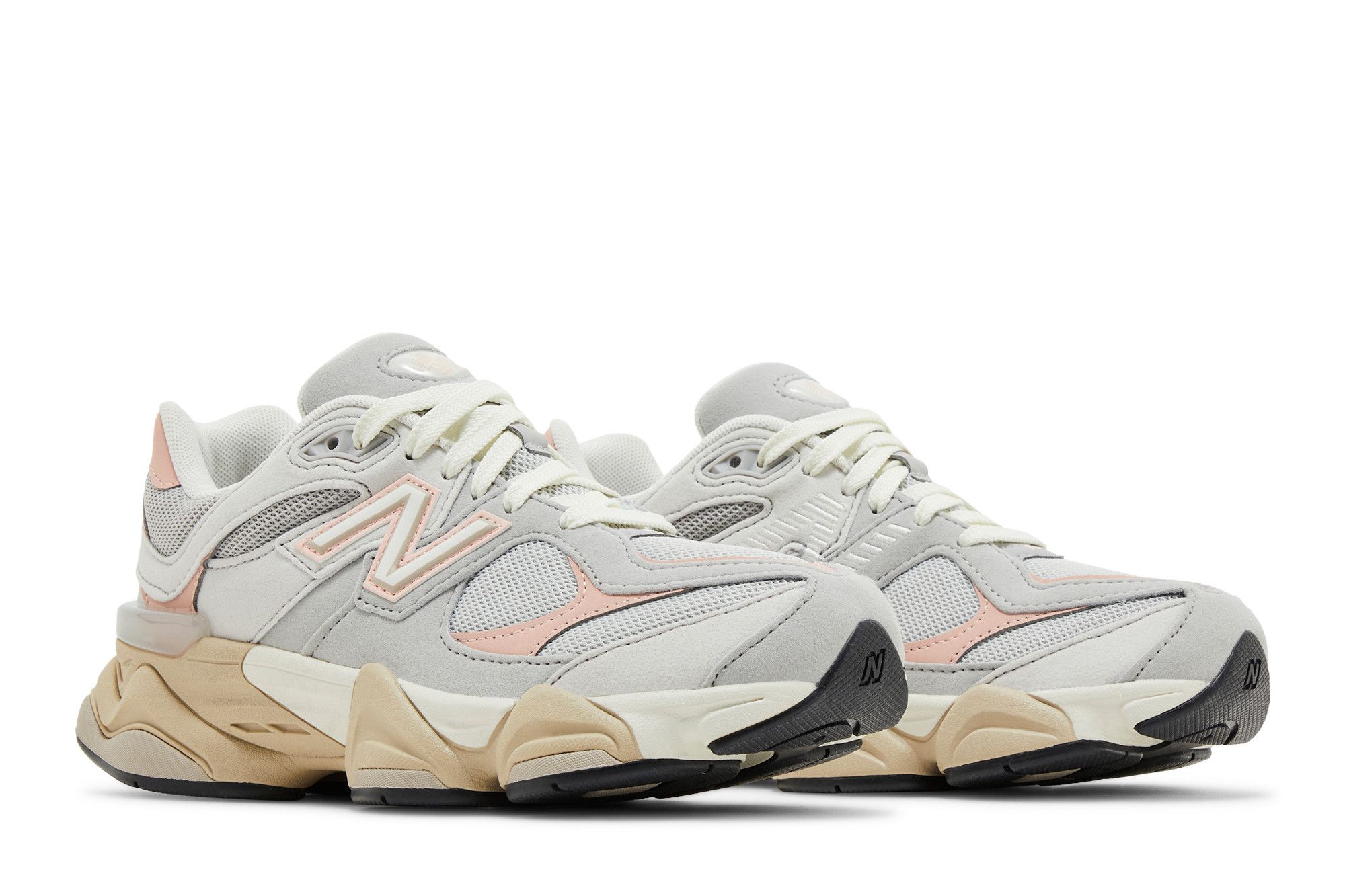 New Balance 9060 Big Kid - Grey Matter Pink Haze GC9060EL