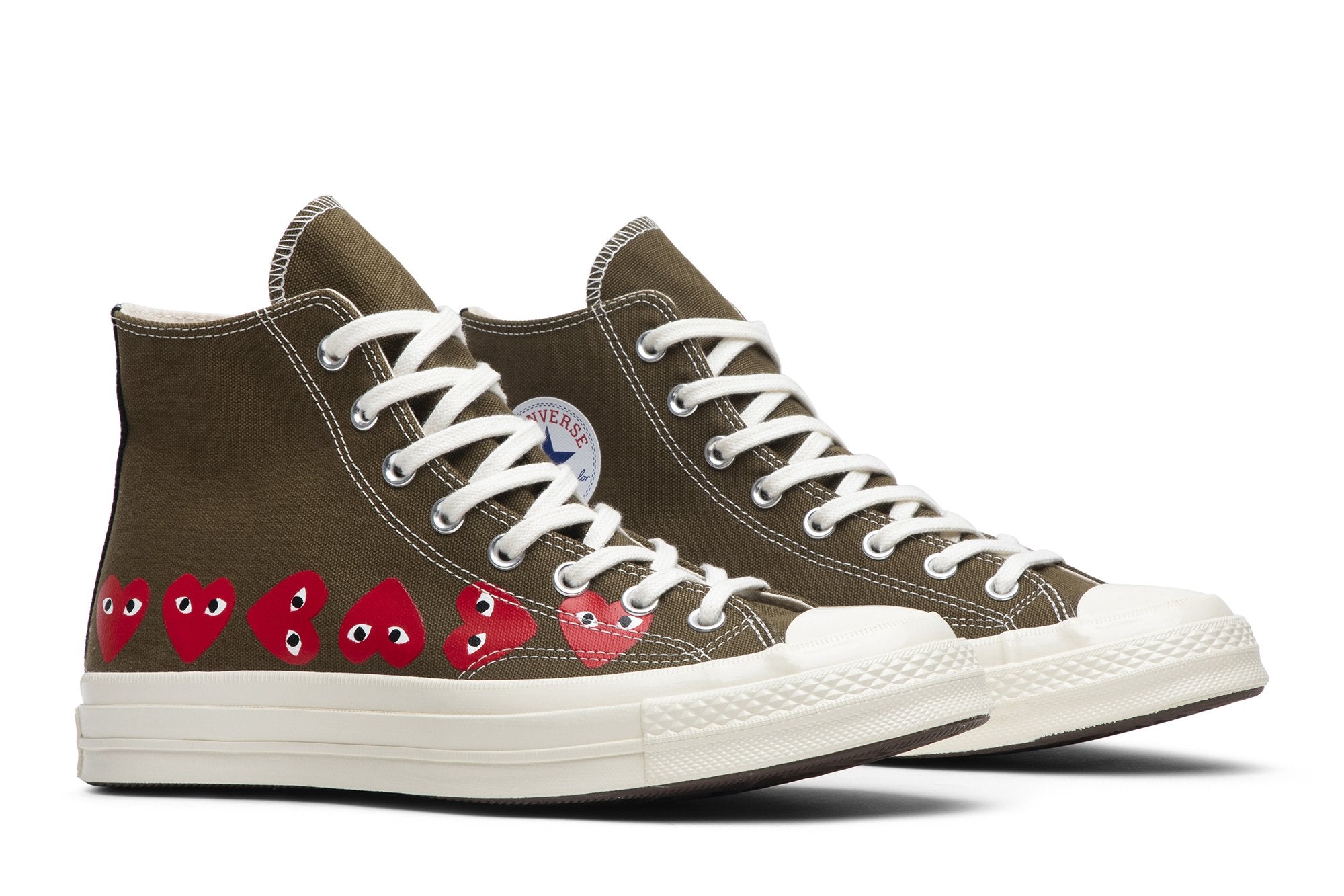 Converse Chuck Taylor 70 Hi - Comme des Garcons Play Multi-Heart ()