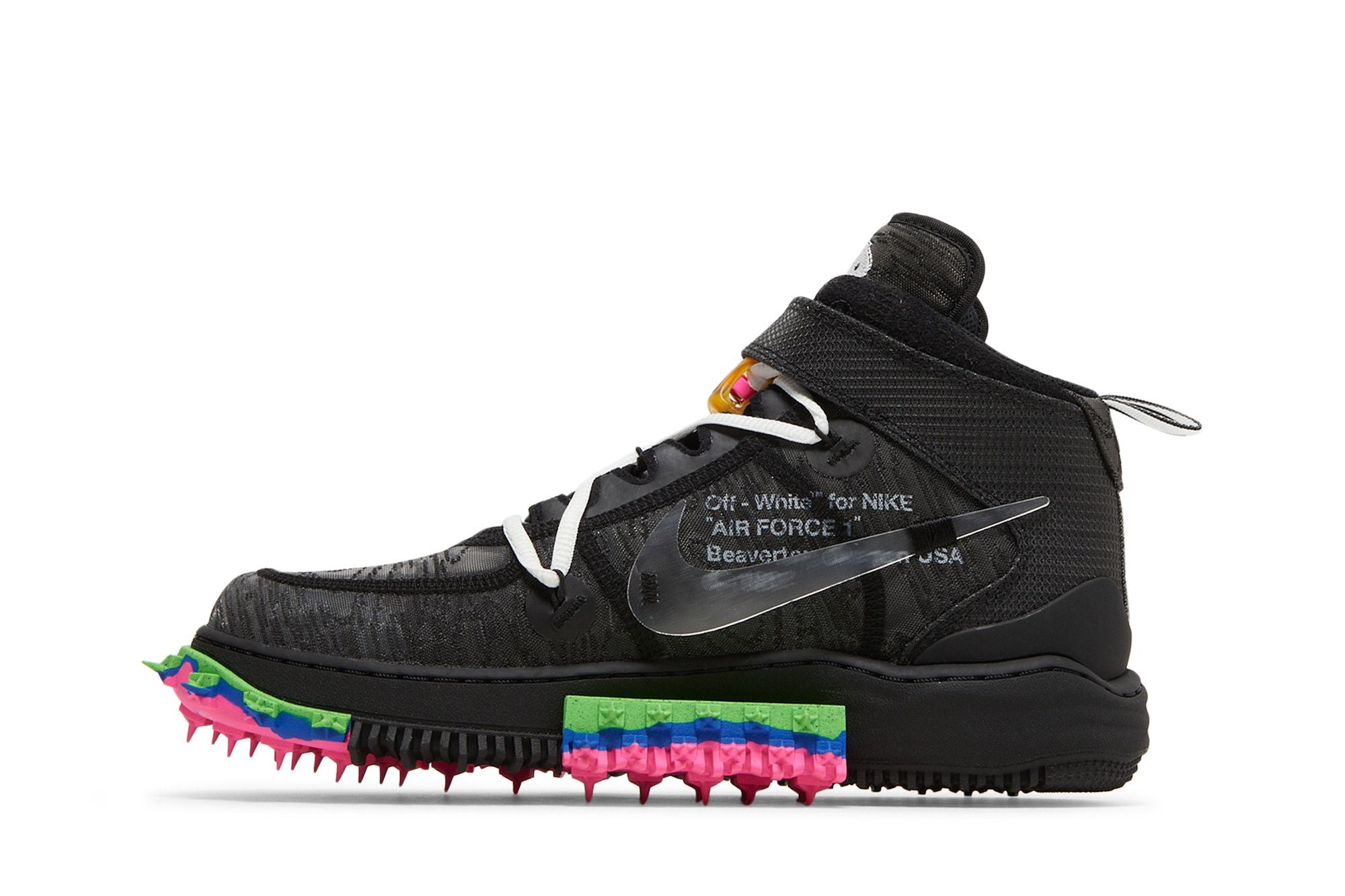 Nike Off-White x Air Force 1 Mid - Black ()