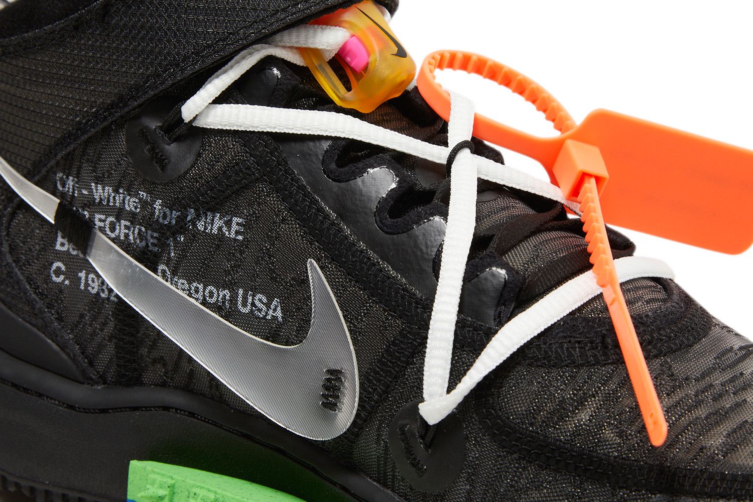 Nike Off-White x Air Force 1 Mid - Black ()