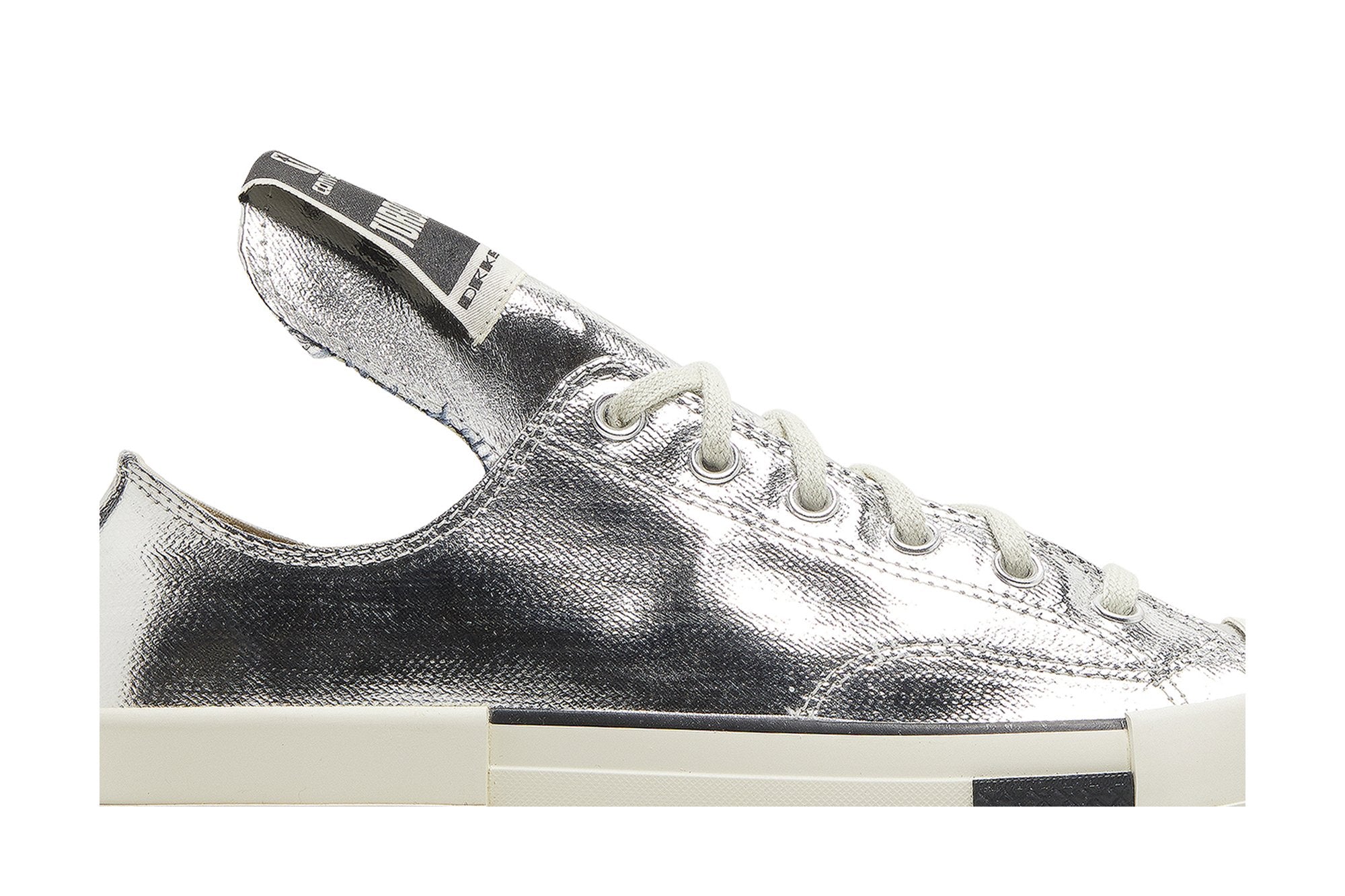 Converse TURBODRK Chuck Taylor x - Rick Owens DRKSHDW Silver ()