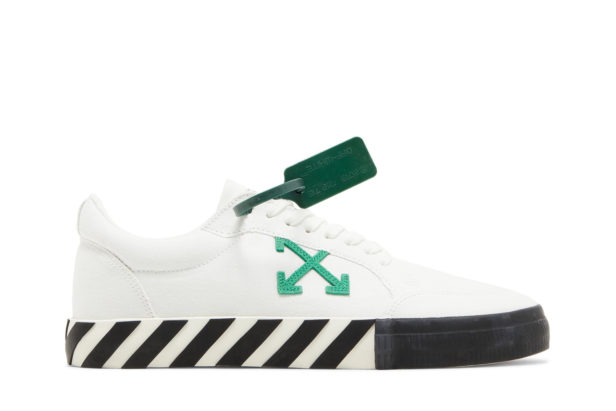 Off-White Vulc Low - Canvas White Green (FW22) (OMIA085F22FAB0010155)