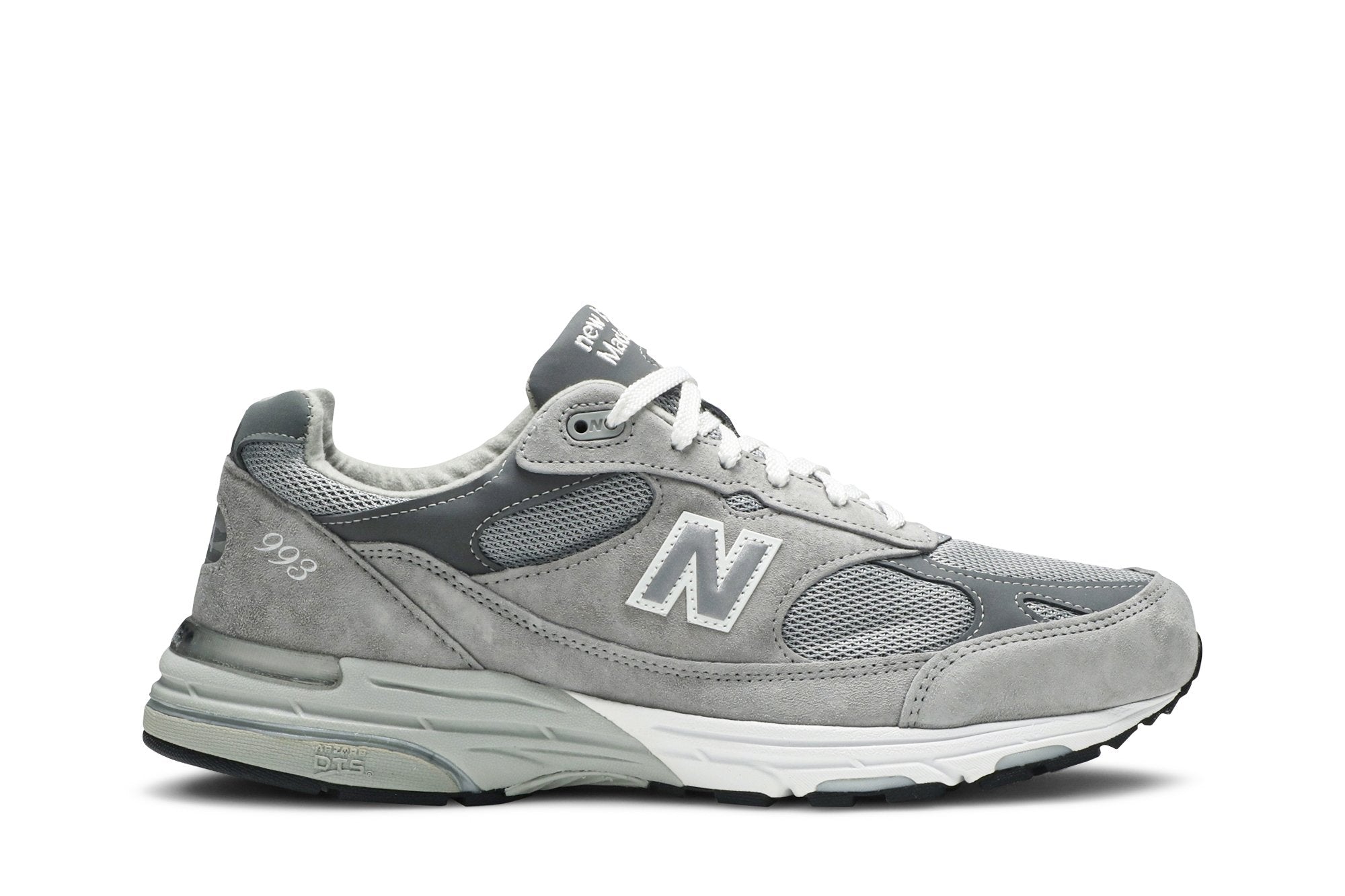 New Balance 993 - MiUSA Grey White Suede (MR993GL)