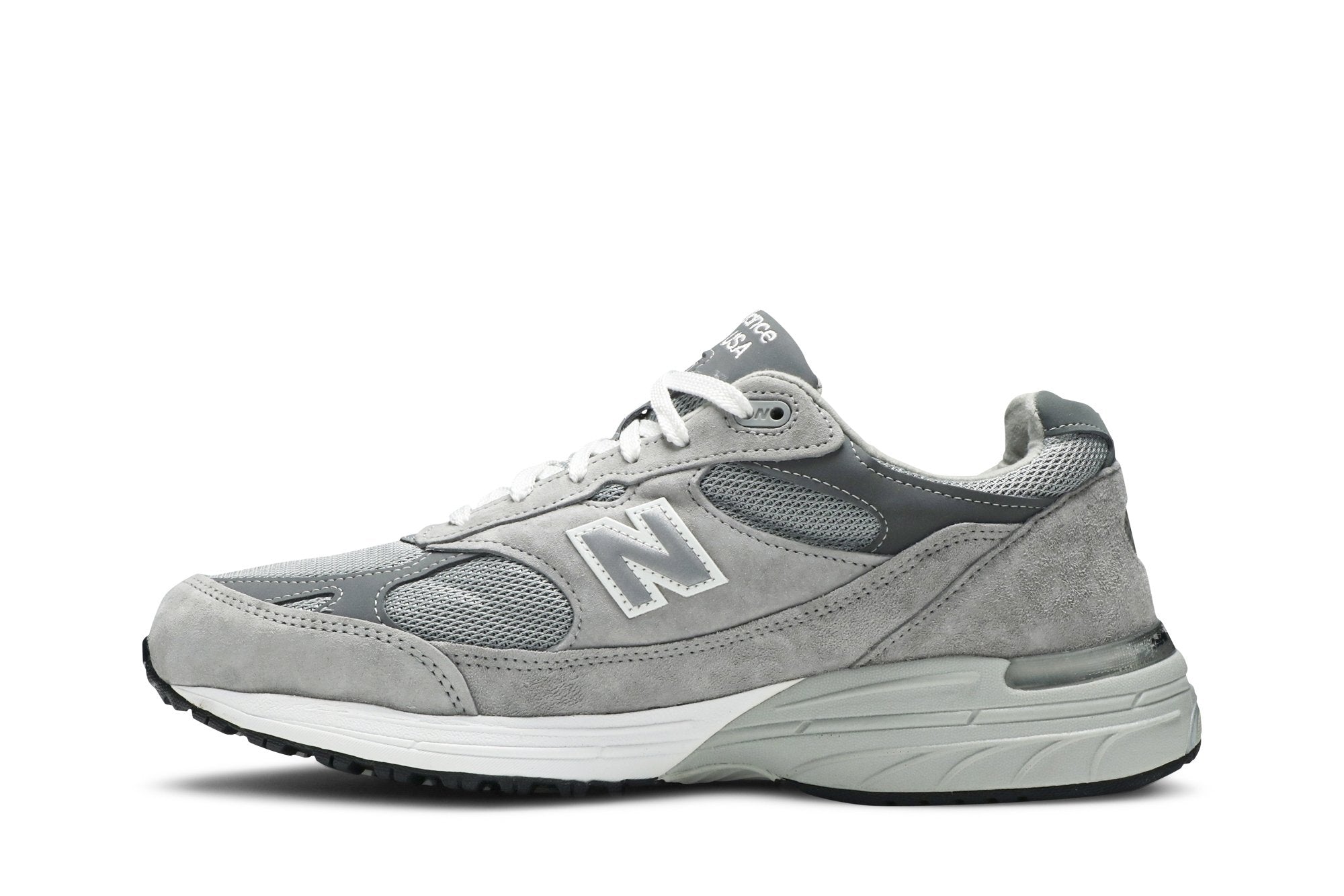 New Balance 993 - MiUSA Grey White Suede ()