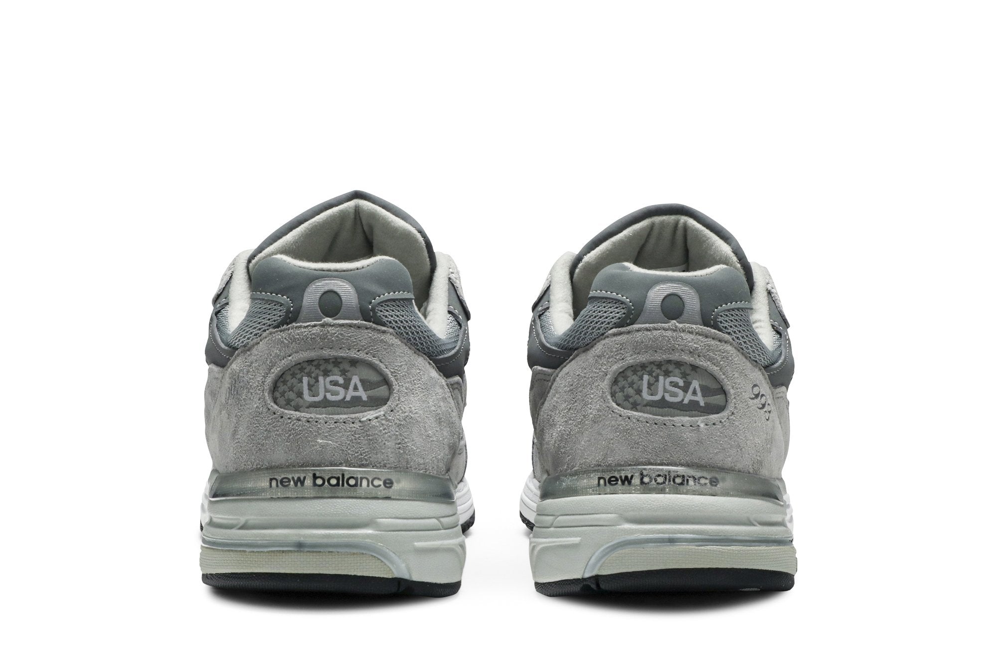 New Balance 993 - MiUSA Grey White Suede ()