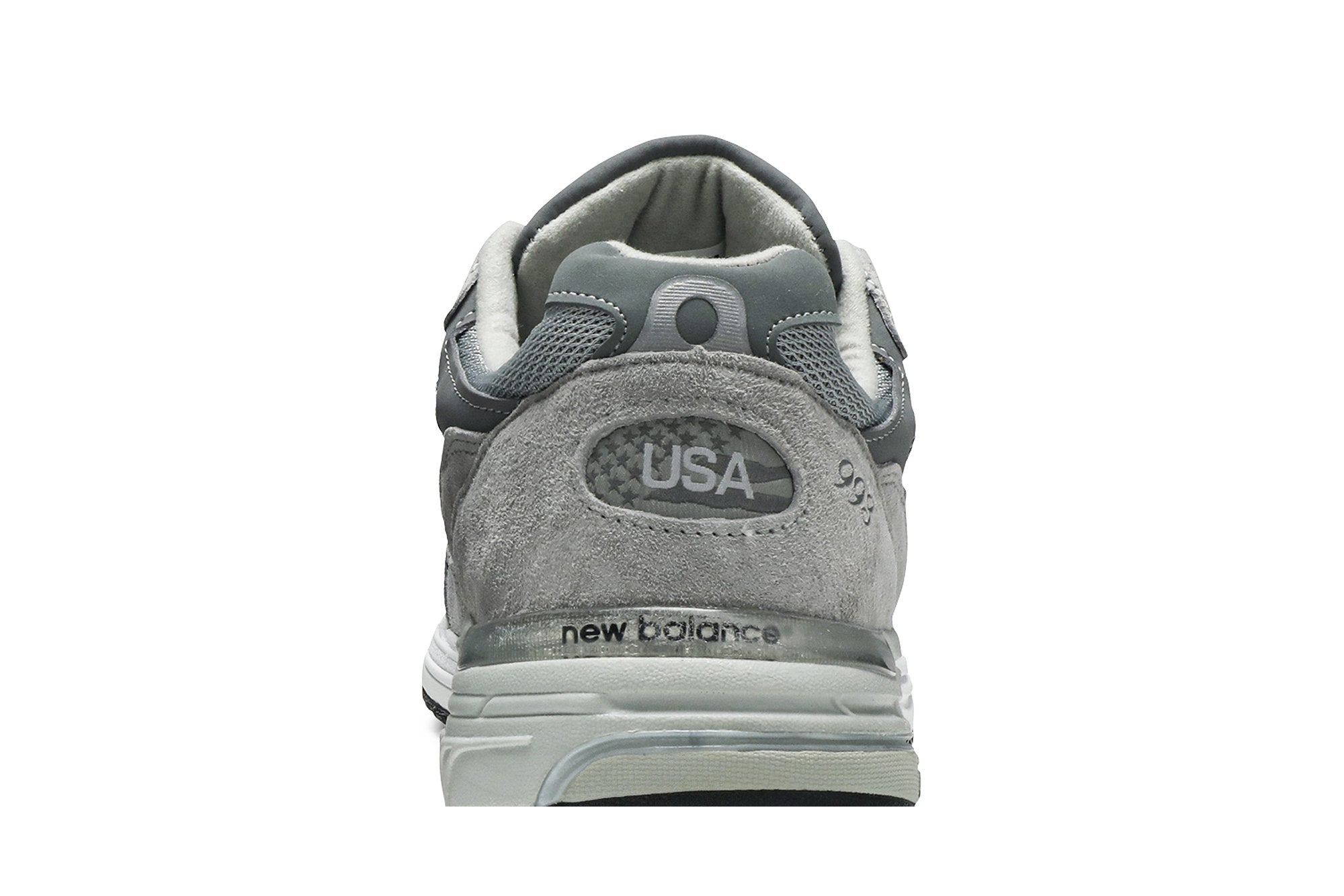 New Balance 993 - MiUSA Grey White Suede ()