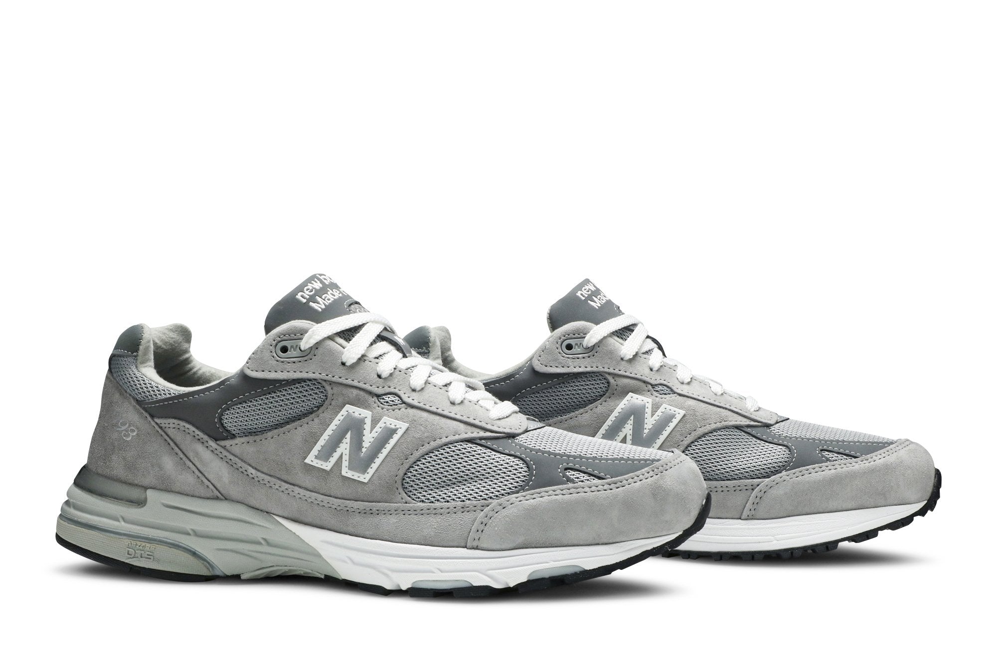 New Balance 993 - MiUSA Grey White Suede ()