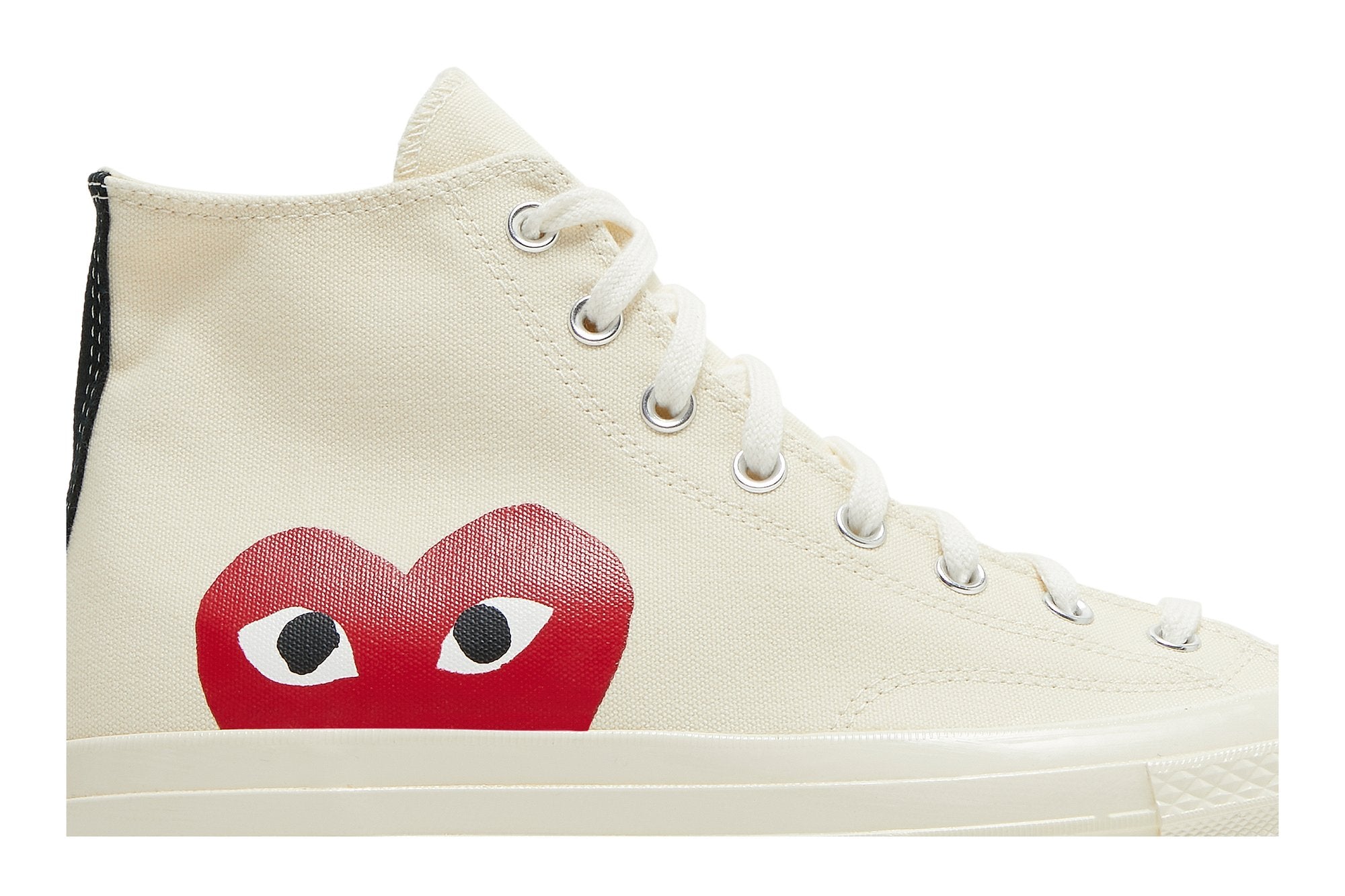 Converse x CDG Chuck Taylor Hi - Comme des Garcons PLAY White ()