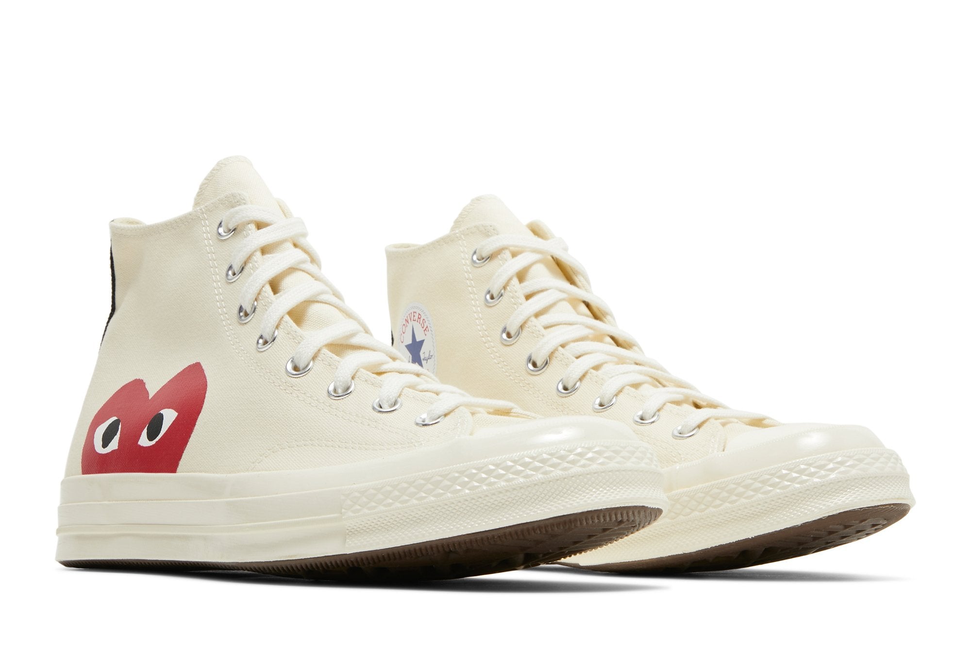 Converse x CDG Chuck Taylor Hi - Comme des Garcons PLAY White ()