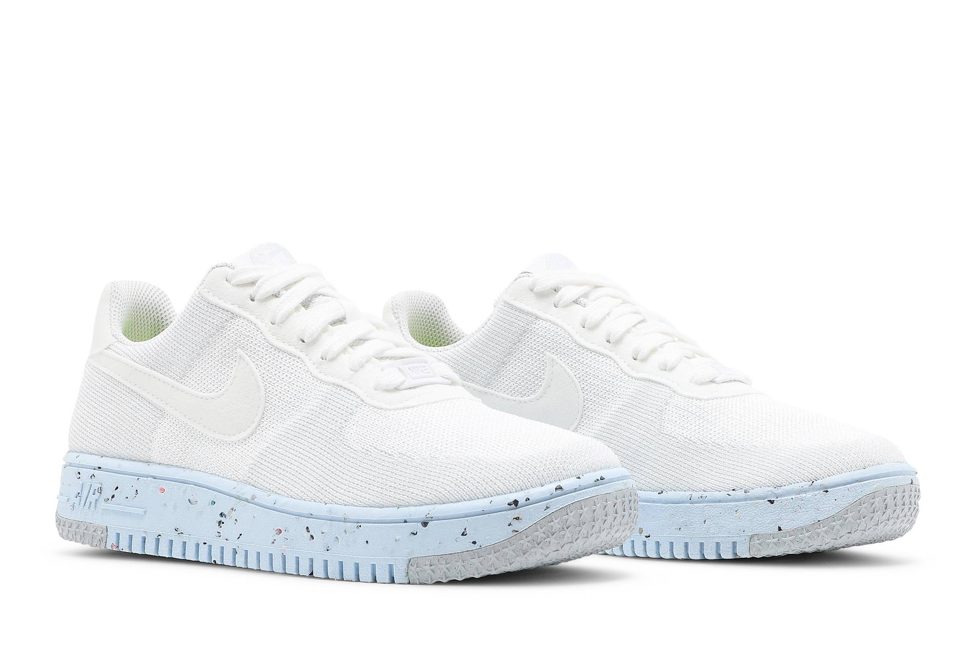 Women's Nike Air Force 1 Low Flyknit 'White Ice Blue' ()