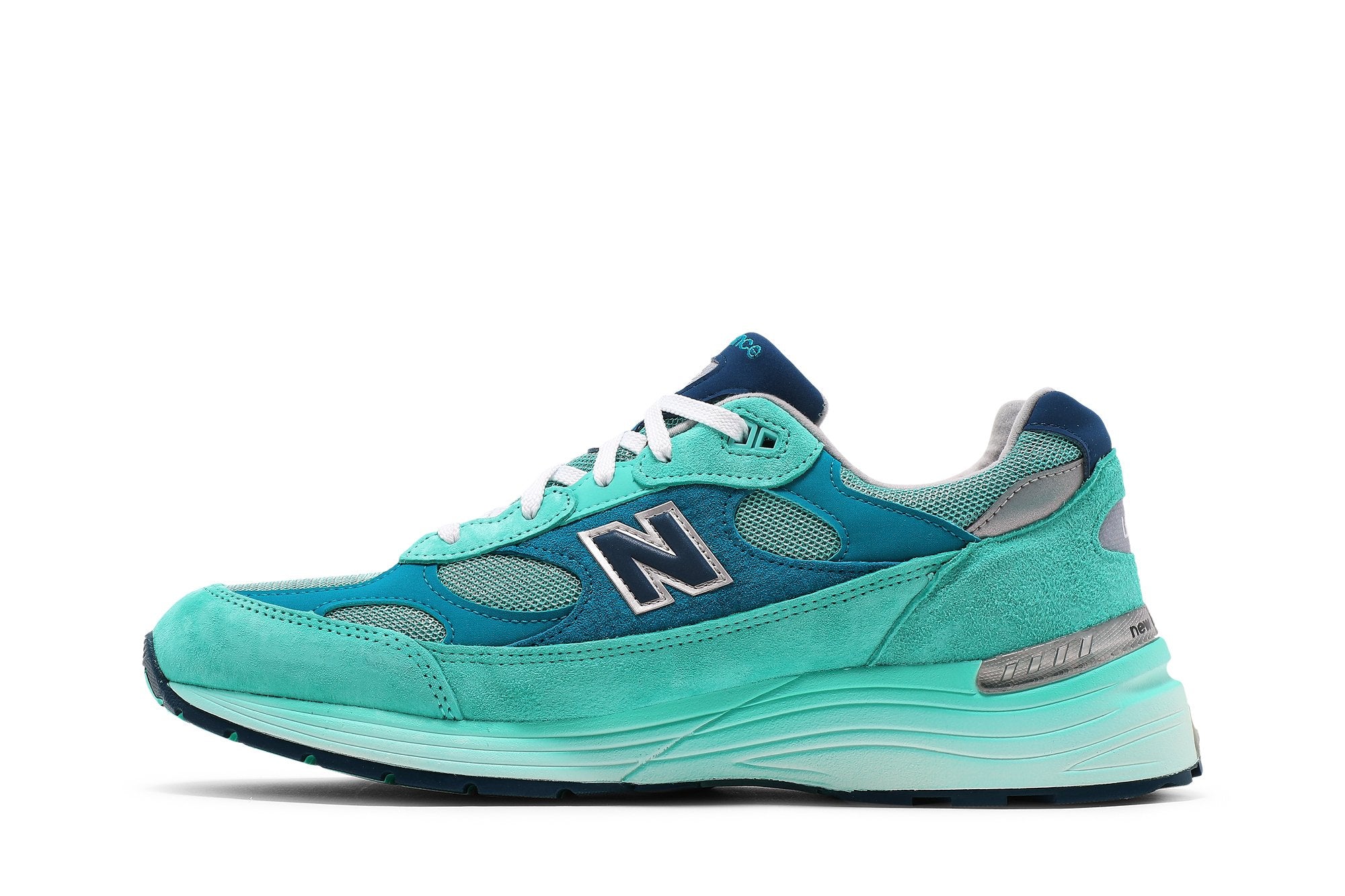 New Balance 992 - MiUSA Blue Silver Metallic ()