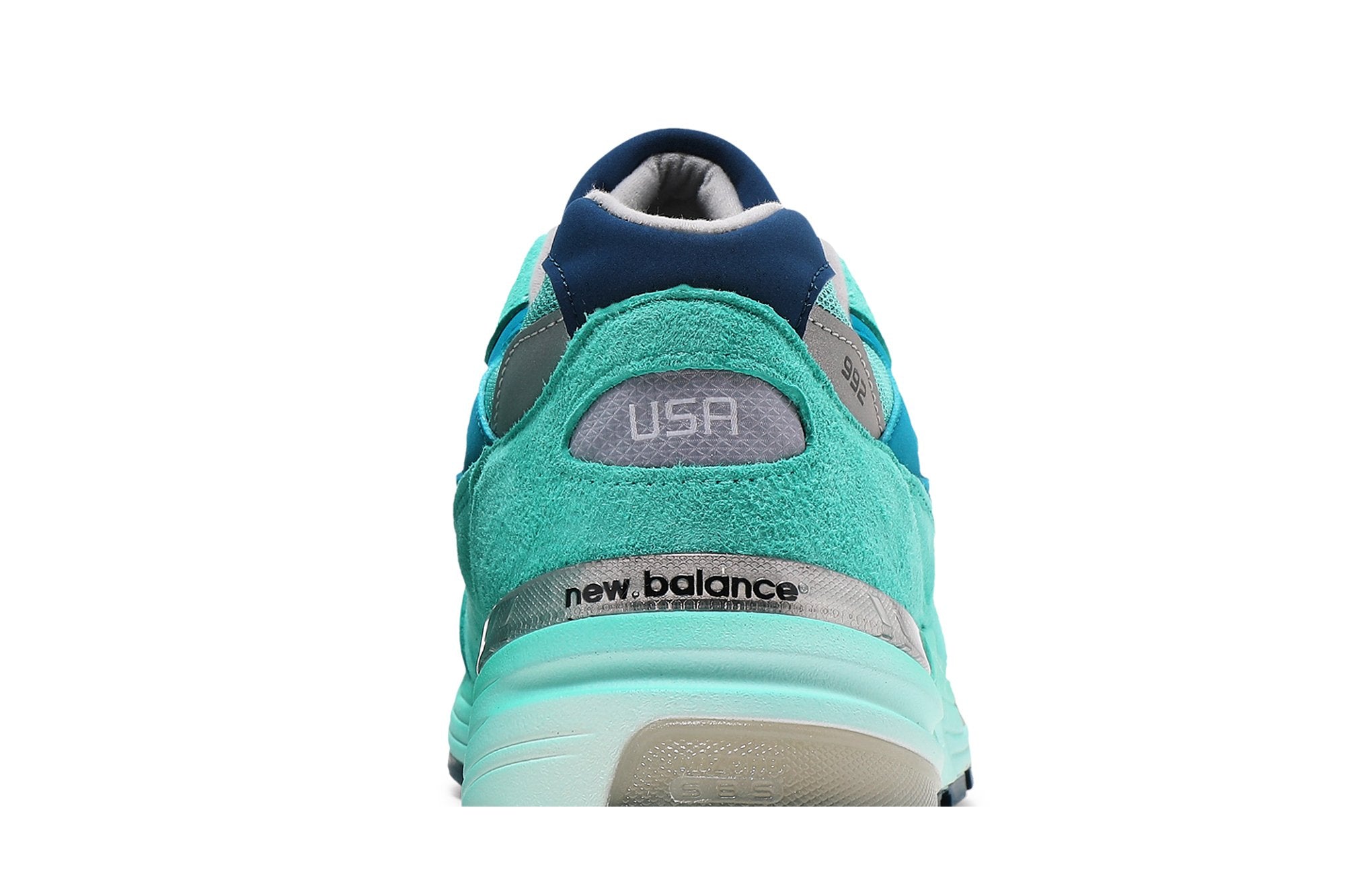 New Balance 992 - MiUSA Blue Silver Metallic ()