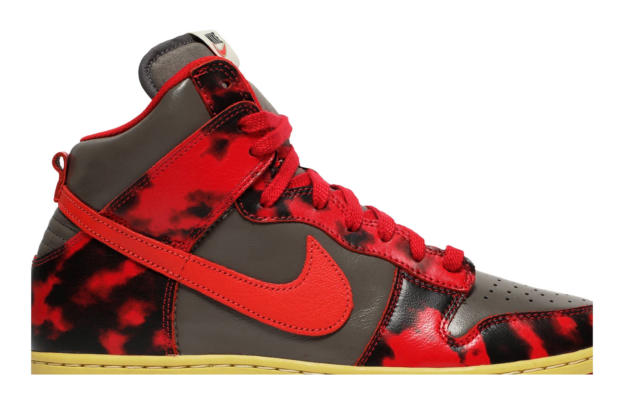 Nike Dunk High 1985 'Red Acid Wash' ()