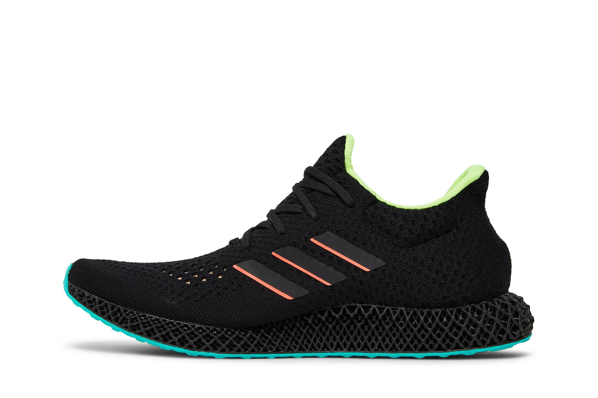 Adidas Futurecraft 4D - Black Neon Carbon Turbo ()